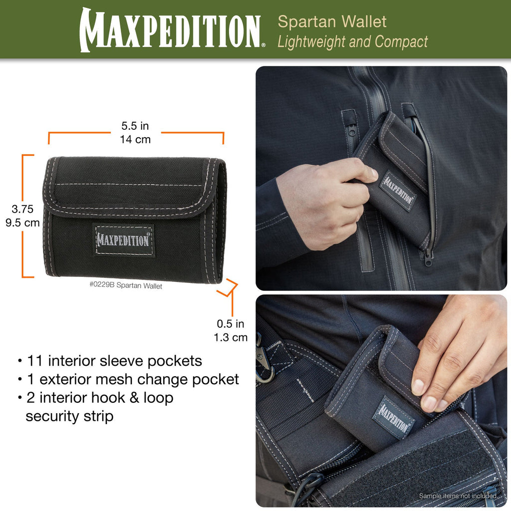 Maxpedition Spartan Wallet - Plånbok