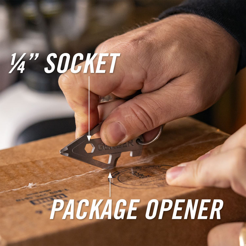 Gerber Broadhead Keychain Tool SW - Flasköppnare Och Multitool