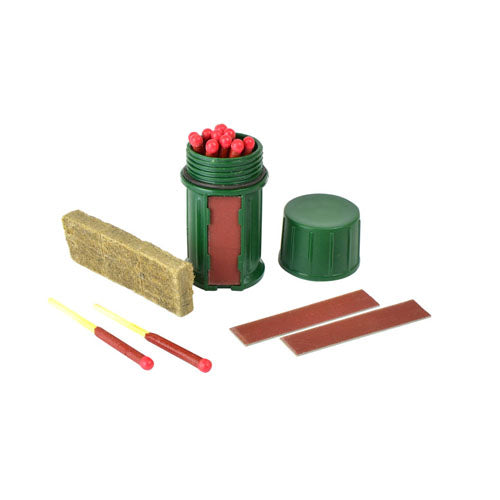 UCO FireStarting Kit - Stormstickor, Specialfnöske Och Vattentätt Fodral