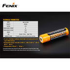 Fenix Batteri ARB-L18-3500U 18650 Li-Ion USB 3500 mAh