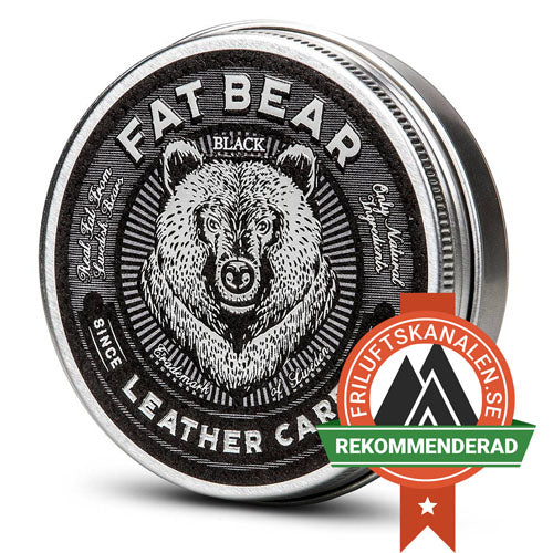 Fat Bear Leather Care Black - Svart Läderfett