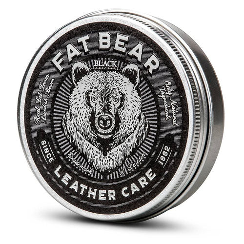 Fat Bear Leather Care Black - Svart Läderfett
