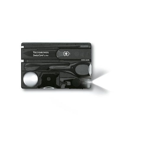 Victorinox Swiss Card Lite - Multitool Med Ficklampa Kreditkortsformat - VÄLJ FÄRG