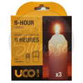 UCO 3-pack Parafinljus Till Original Candle Lantern Och Candlelier
