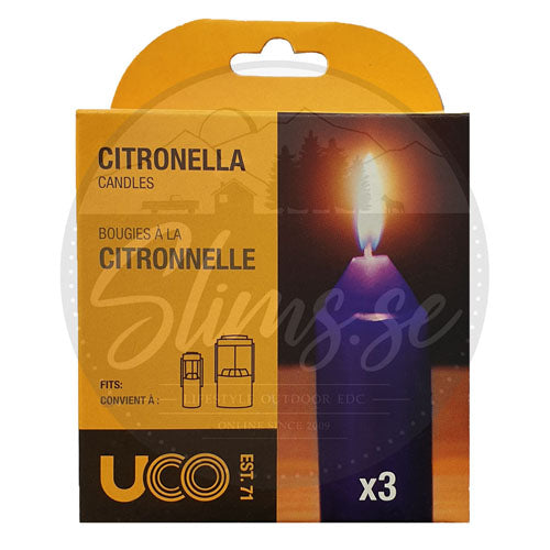 UCO 3-pack Citronellaljus Till Original Candle Lantern Och Candlelier