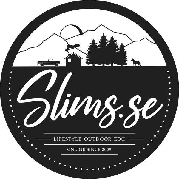 SLIMS.SE Logo Sticker 8 cm - Olika Varianter
