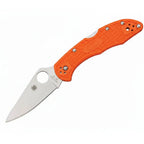 Spyderco Delica 4 VG-10 FRN - Orange - SLIMS.SE - Everyday Carry fällkniv