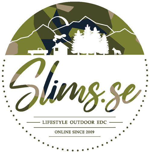 SLIMS.SE Logo Sticker 8 cm - Olika Varianter