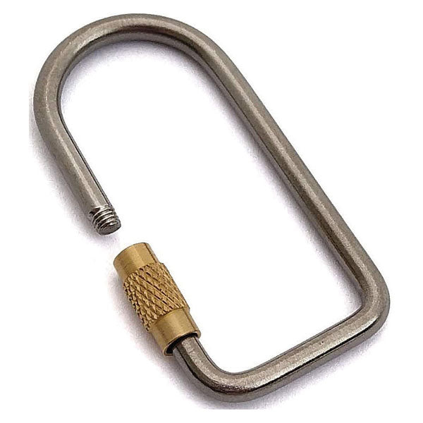 Flytanium Ti Flat Oval Keyring Nyckelring Av Titan