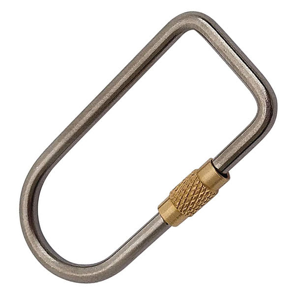 Flytanium Ti Flat Oval Keyring Nyckelring Av Titan