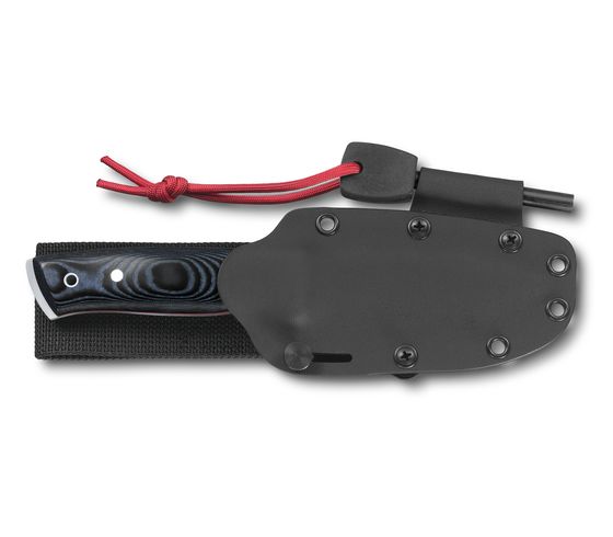Victorinox Outdoor Master Mic L - Fastbladskniv Med Eldstål Och Kydexfodral