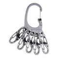 Nite Ize Bigfoot Keyrack Locker - Karbinhake Med Karbinhakar För Nycklar Och EDC