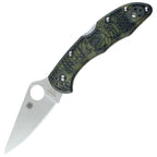 Spyderco Delica 4 VG-10 FRN Zome Green