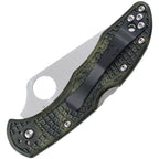 Spyderco Delica 4 VG-10 FRN Zome Green