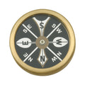 Marbles Large Pocket Compass - Kompass Av Mässing