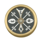 Marbles Large Pocket Compass - Kompass Av Mässing