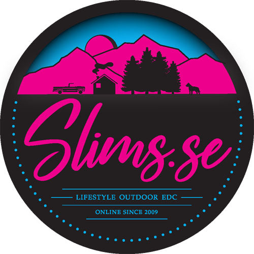 SLIMS.SE Logo Sticker 8 cm - Olika Varianter