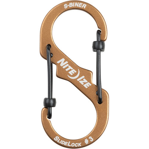 Nite Ize S-Biner Slidelock #3 - Karbinhake Med Dubbla Grindar