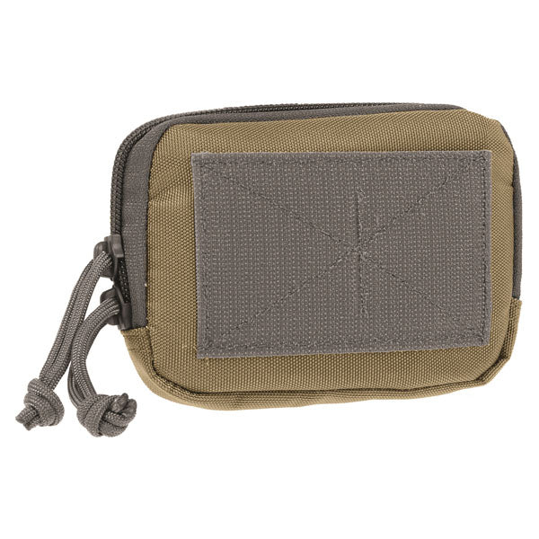 Maxpedition Hook & Loop Zipper Pocket Pouch EDC-Organizer Khaki