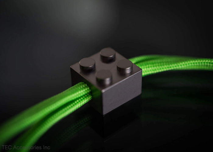 TEC Accessories T-Brick Titanium Lanyard Bead