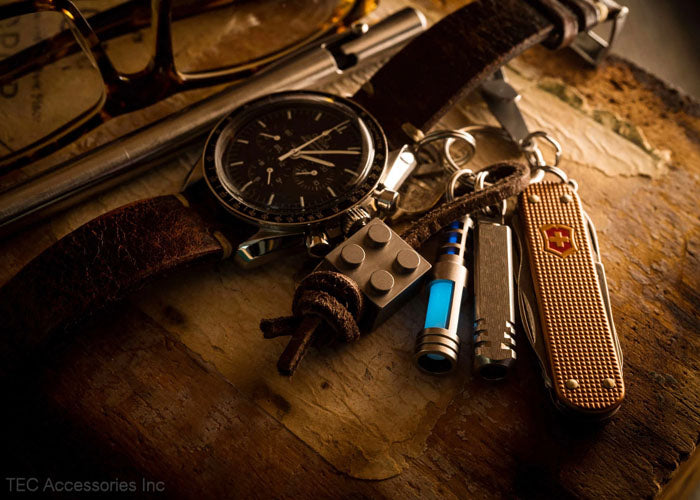 TEC Accessories T-Brick Titanium Lanyard Bead