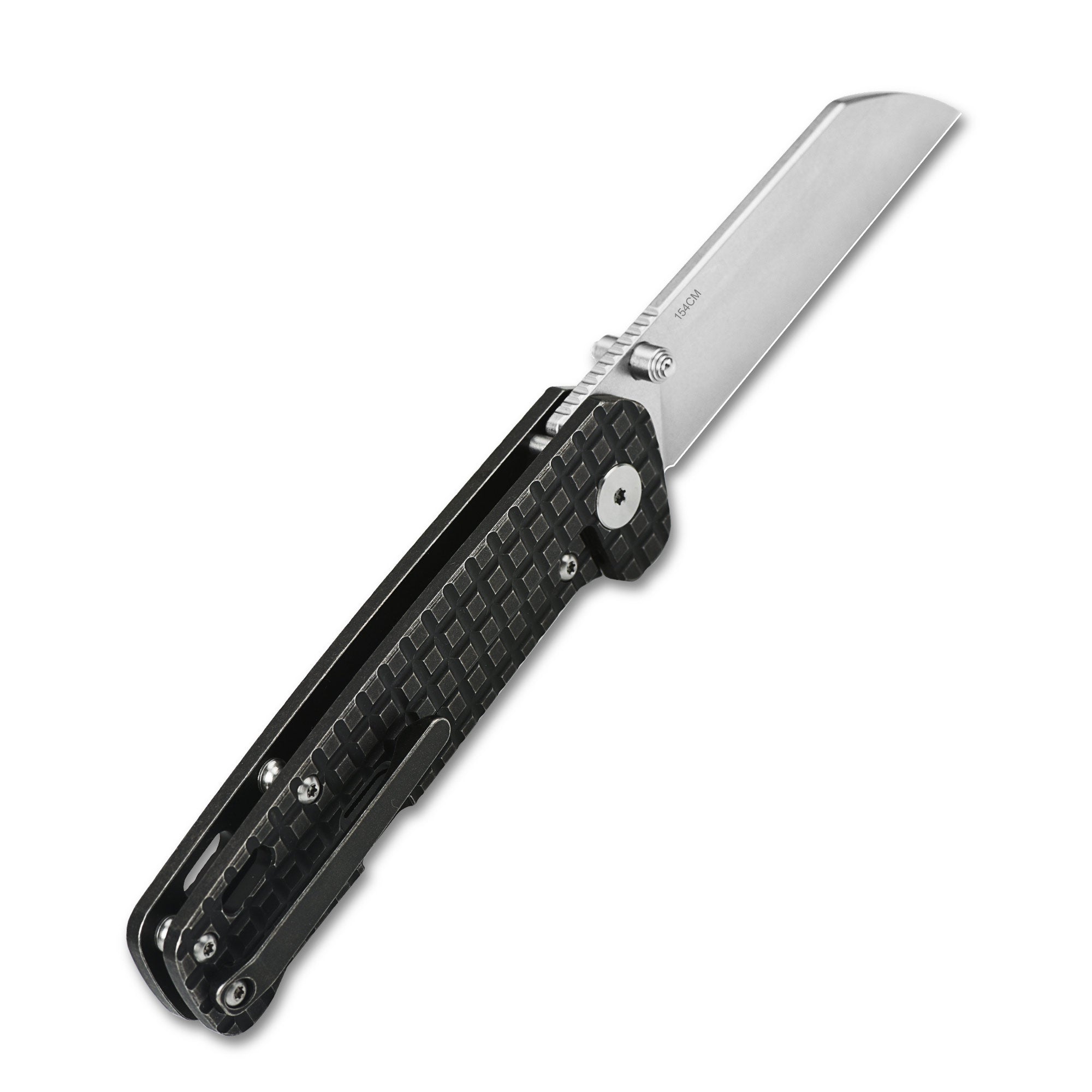 QSP Knife Penguin Frame Lock 154CM Frag Ti Titanium