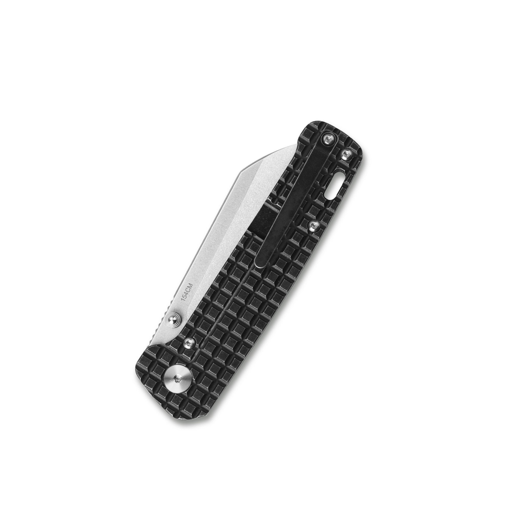 QSP Knife Penguin Frame Lock 154CM Frag Ti Titanium