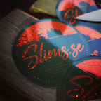 SLIMS.SE Logo Sticker 8 cm - Olika Varianter