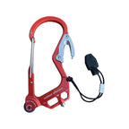 Outdoor Element Fire Escape Carabiner - Karbinhake Med Gnisttändare, Bältesskärare, Glaskross M.m