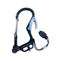 Outdoor Element Fire Escape Carabiner - Karbinhake Med Gnisttändare, Bältesskärare, Glaskross M.m