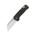 QSP Knife Mini Penguin Dark Brown 14C28N Micarta Fällkniv