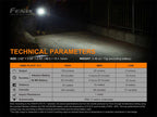 Fenix E01 V2.0 100 - AAA Ficklampa Med 5-100 Lumen