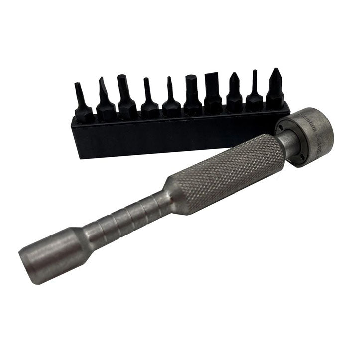 Maratac Titanium Screwdriver Kit - Bitsmejsel Av Titan