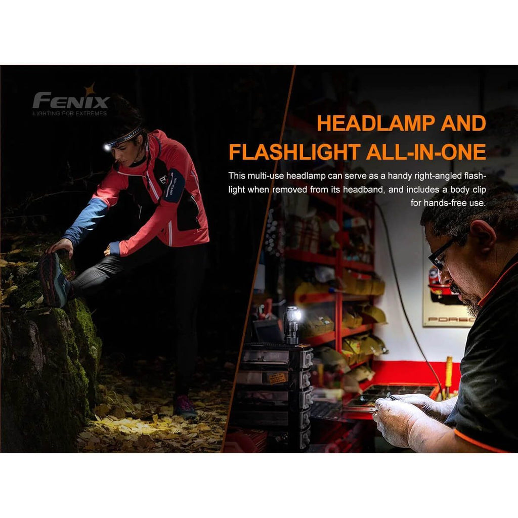 Fenix HM50R V2.0 Pannlampa Och Vinkellampa Med 5-700 Lumen