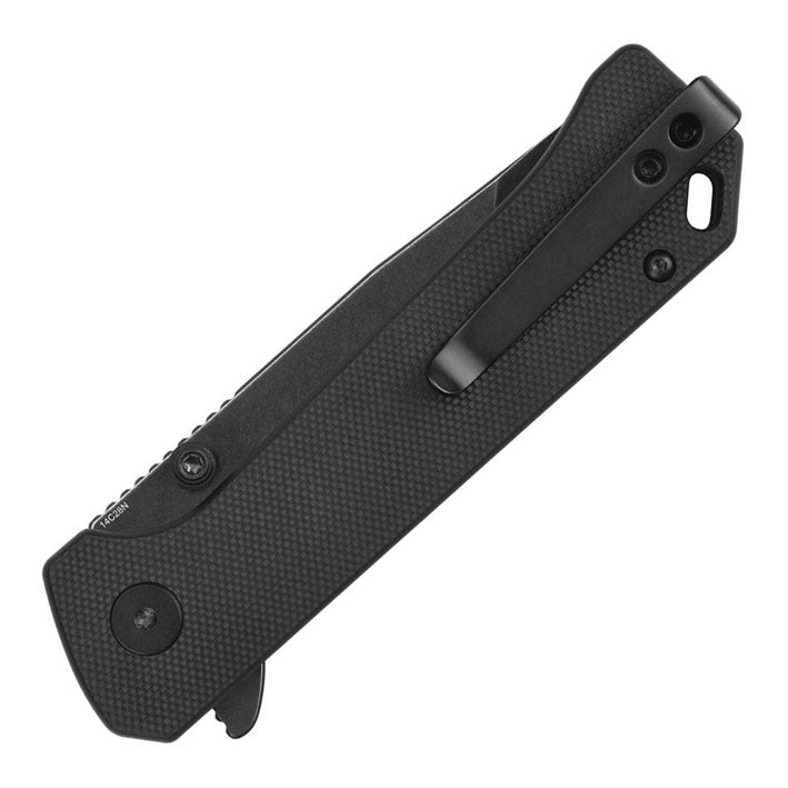 QSP Grebe T Button Lock Black G10
