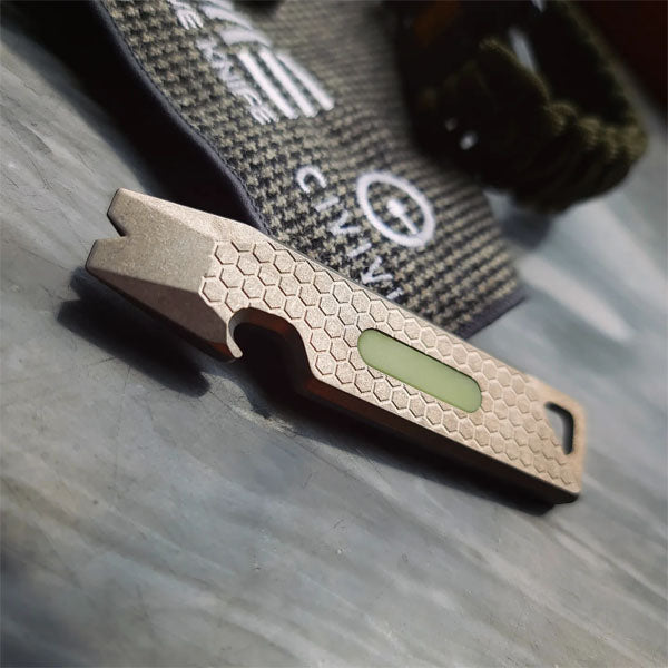 Maratac Glow PryX Mini Multi-Tool Titanium Pry Bar