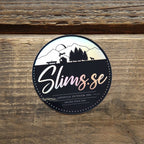 SLIMS.SE Logo Sticker 8 cm - Olika Varianter