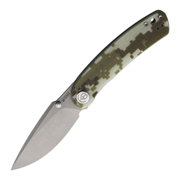Kubey Knife Momentum Linerlock AUS-10 G10 - Digital Camo