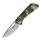 Kubey Knife Thalia Front Flipper Linerlock D2 G10 - Digital Camo