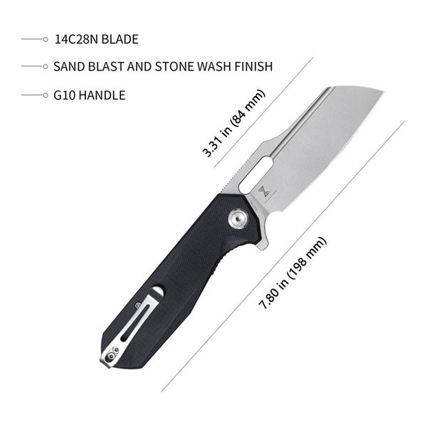Kubey Knife Atlas Linerlock G10
