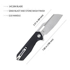 Kubey Knife Atlas Linerlock G10