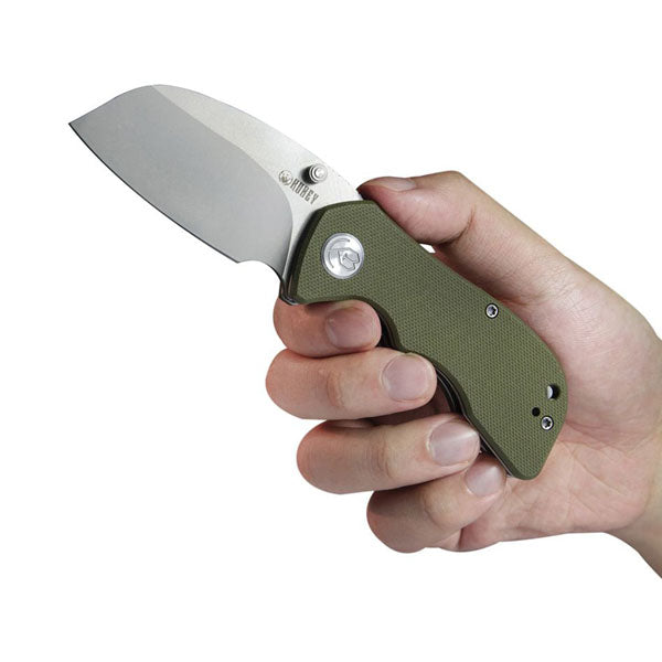 Kubey Knife Karaji Linerlock D2 Sheepfoot G10