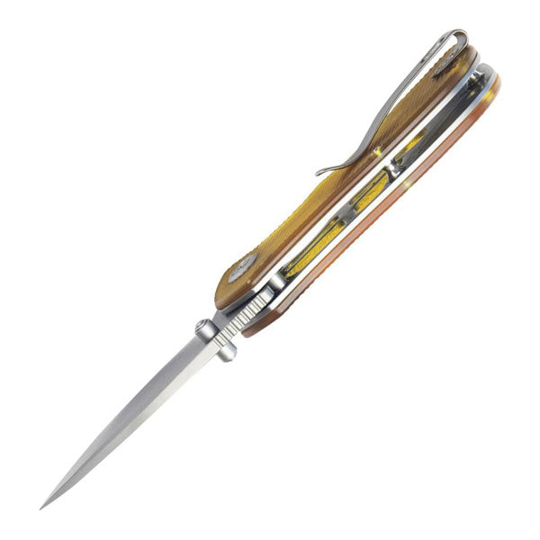 Kubey Knife Karaji Linerlock Spear Point 14C28N Ultem - VÄLJ FÄRG