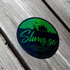 SLIMS.SE Logo Sticker 8 cm - Olika Varianter
