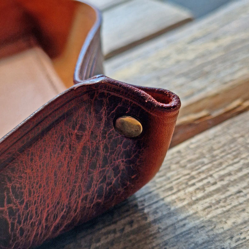 MIN Leathercraft Leather EDC Tray - VÄLJ FÄRG