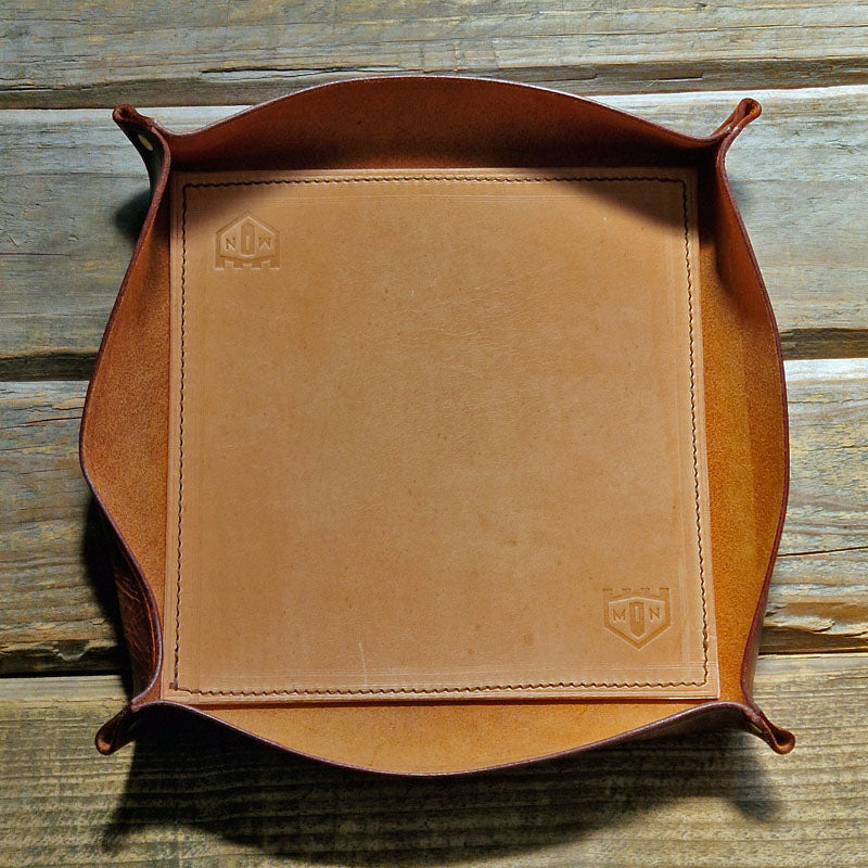 MIN Leathercraft Leather EDC Tray - VÄLJ FÄRG