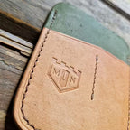 MIN Leathercraft Double Organizer Plus - EDC-Organizer Av Läder - VÄLJ FÄRG