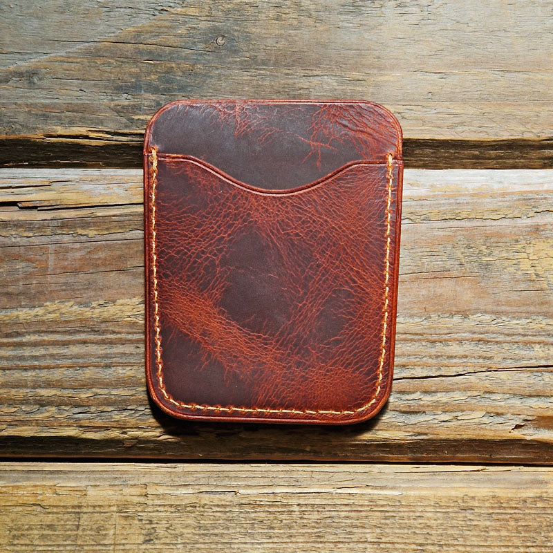 MIN Leathercraft Double Organizer Plus - EDC-Organizer Av Läder - VÄLJ FÄRG