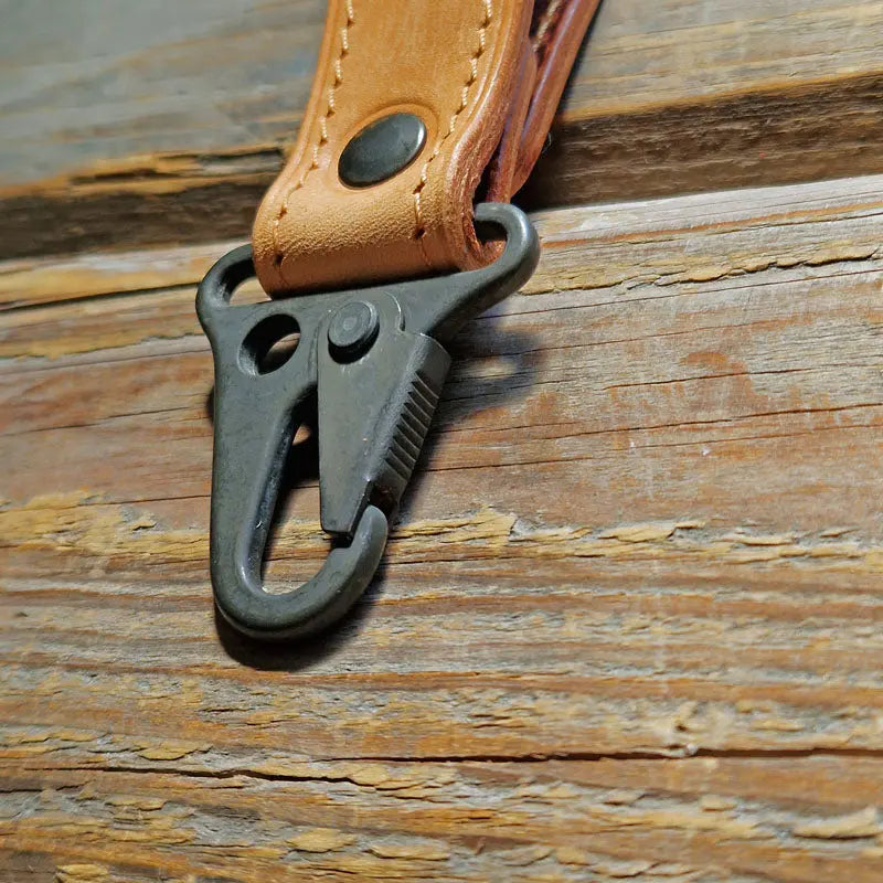 MIN Leathercraft Keyhanger - Nyckelhängare av Läder - VÄLJ FÄRG MIN LEATHERCRAFT