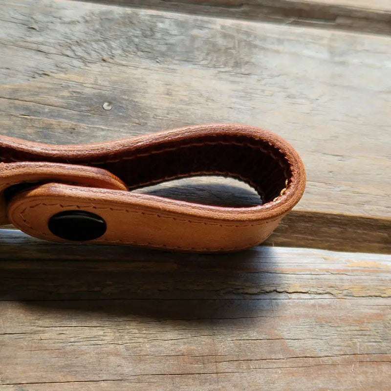 MIN Leathercraft Keyhanger - Nyckelhängare av Läder - VÄLJ FÄRG MIN LEATHERCRAFT